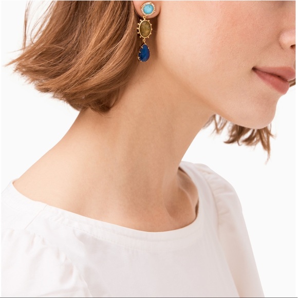 Kate Spade Perfectly Imperfect Linear Earrings - Picture 3 of 4